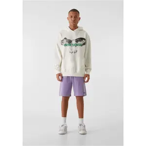 Hooded Sweatshirt 9N1M SENSE Butterfly image-2