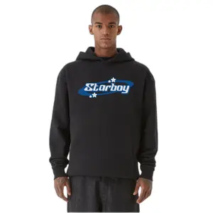 Sweatshirt med hætte 9N1M SENSE Black Starboy 2