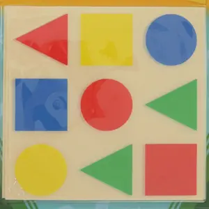 Creative activities giant geometric stickers Goliath image-0