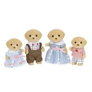 Labrador family figurine Epoch D Enfance Sylvanian image-0