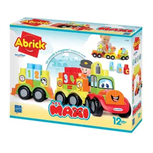 Mon premier train maxi building sets Ecoiffier Abrick image-1