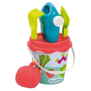 Beach games bucket garden decor Ecoiffier image-0
