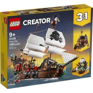 Jeux de construction bateau pirate creator Lego image-2