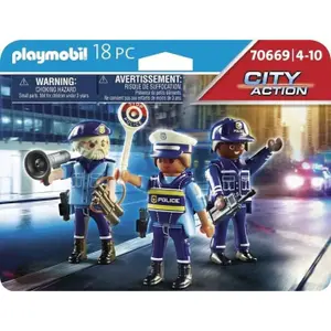 Figurine team 3 fonts Playmobil image-0