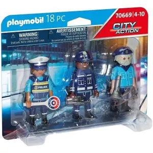 Figurine team 3 fonts Playmobil image-1