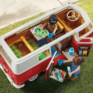 Jogos de carros Volkswagen t1 combi Playmobil image-1