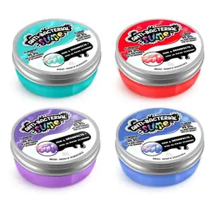 Creative activities pack 4 antibacterial slime Canal Toys image-0