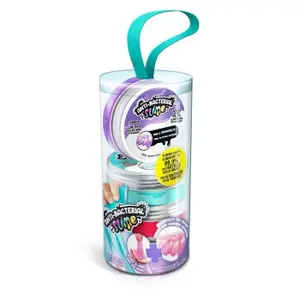 Creative activities pack 4 antibacterial slime Canal Toys image-1