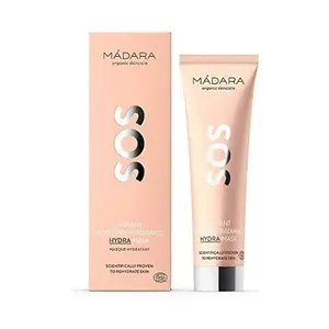 Mascarilla Hidratante + Brillo Instantáneo Madara Sos Hydra 60 ml