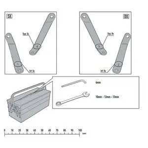 Kit di fissaggio a bolla Givi 8100A image-0