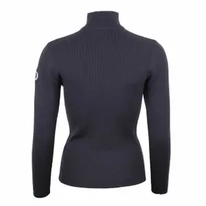 Saltador feminino de gola alta com meio zíper Peak Mountain Acharly image-1