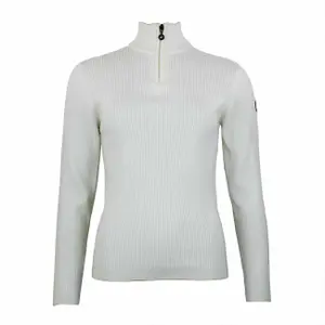 Saltador feminino de gola alta com meio zíper Peak Mountain Acharly image-0