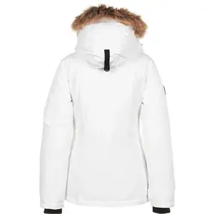 Parka avec vraie fourrure femme Peak Mountain Akadoz image-1