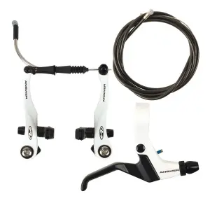 Kit de revestimento do cabo da manete de travão e da pinça Answer Combo Mini Whit image-0