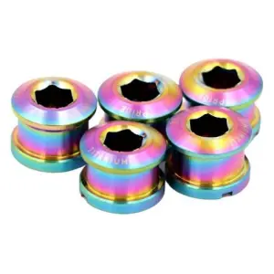 Βίδα πλακών Pride Racing Vortex - Titanium large kit image-0