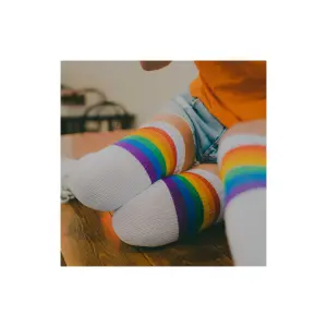 Meias American Socks Rainbow Pride image-5
