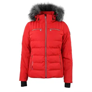 Jaqueta impermeável feminina Peak Mountain Asalpo image-0