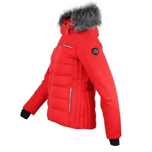 Jaqueta impermeável feminina Peak Mountain Asalpo image-2