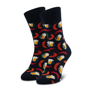 bas01-6500-chaussettes-hautes-happy-socks-beer-and-sausage-noir-rouge