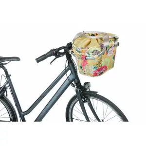 Panier de vélo avant étanche avec réfléchissant Basil Bloom field Klickfix image-5
