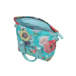 Waterproof polyester bike bag with reflective Basil Bloom field klickfix image-4