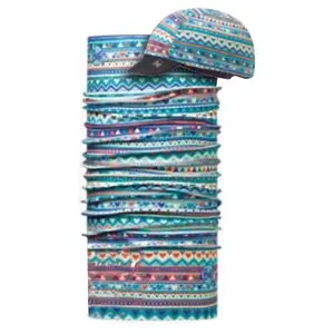 Children's anti-uv choker Buff handicraft turquoise image-1