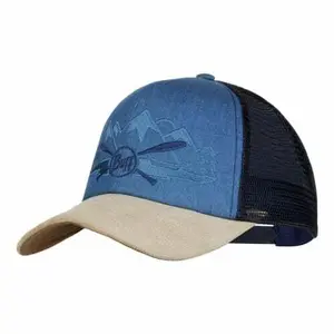Children's cap Buff trucker brany denim image-0