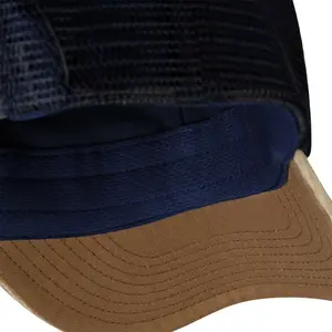 Children's cap Buff trucker brany denim image-2