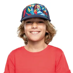 Children's cap Buff 5 panels spiros multi image-3