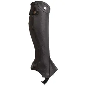 Mini leather chaps T de T Schubert image-0