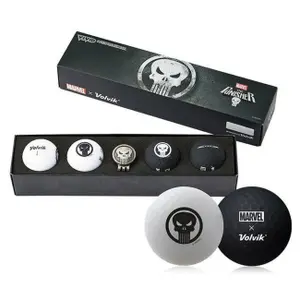 Conjunto com 4 bolas de golfe Volvik Punisher (x4) image-0