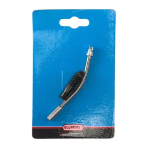 Winkelstück plus Edelstahlbalg Birzman V-Brake Pipe Flex