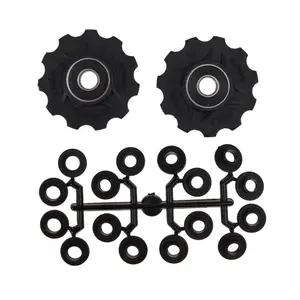 Gear derailleur rollers, ring bearings + spacers Elvedes 7/8/9/10/11