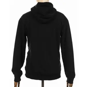 Sweatshirt med hætte og lynlås Colorful Standard Classic Organic deep black image-1