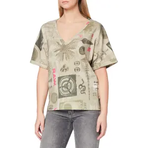 T-shirt col en V femme G-Star Joosa image-0