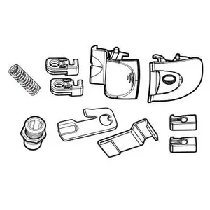 Kit de apertura para el baúl de la moto Shad sh39