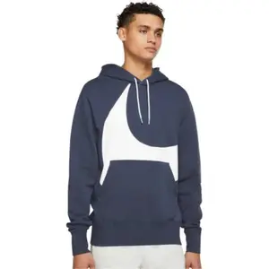 Sweatshirt hooded brushed back Nike Swoosh image-0