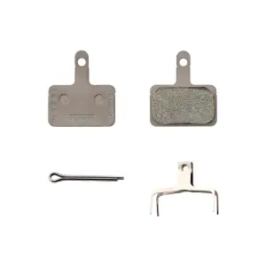 Plaquettes de frein vélo patin et ressort en résine avec goupille type 3 Shimano B05S-RX (x25)