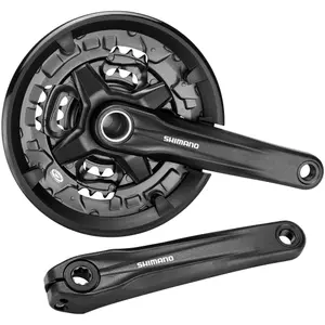 Platos y bielas triples Shimano Altus FC-MT210-3 9V image-1