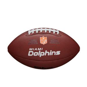 American Football Ball Wilson Dolphins NFL Licensed image-1