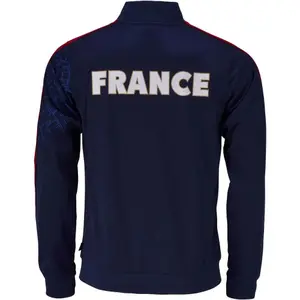 Dětská mikina s kapucí na zip Francouzský tým 2022 image-1