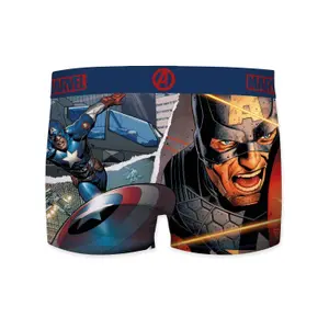 Children's boxer shorts Freegun Marvel captain america image-1