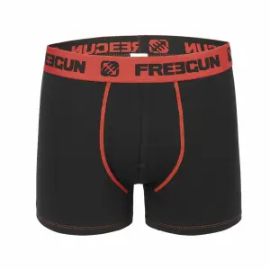 Children's cotton boxer shorts Freegun (x4) image-0