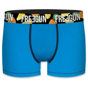 Children's organic cotton boxer shorts Freegun (x4) image-0