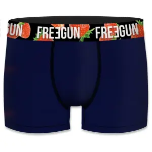 Children's organic cotton boxer shorts Freegun (x4) image-1