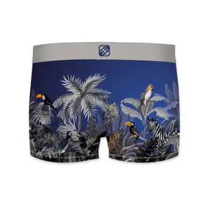 Boxer imprimé le pouvoir des fleurs animaux Freegun image-1