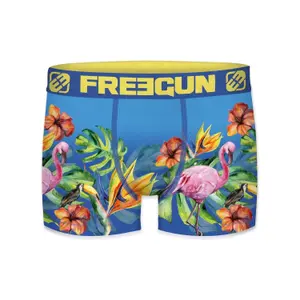 Boxer imprimé le pouvoir des fleurs Freegun image-0