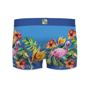 Boxer imprimé le pouvoir des fleurs Freegun image-1