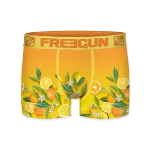 Boxer printed lemon flower power child Freegun image-0