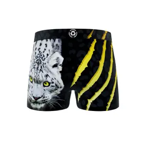 Boxer en polyester recyclé imprimé animaux sauvage Panthère Freegun image-1
